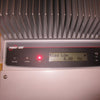 Close up view of a Aurora inverter showing a riso low fault