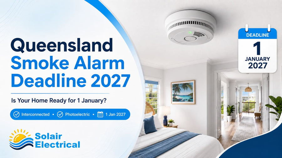 Showing a picture of the smoke alarm deadline in Queensland by 2027