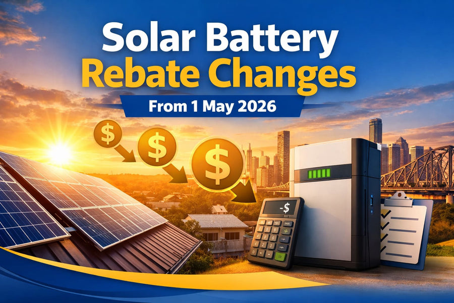 Battery Rebate Changes from 1 May 2026