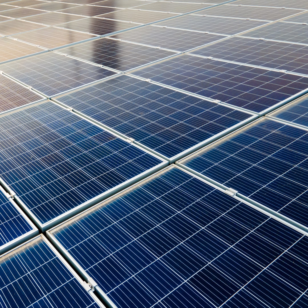 Close up view of solar panels on a roof for my blog post about feed in tariffs crashing in Brisbane and QLD