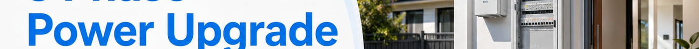 solair electrical blog post discussing change of connection from single to 3 phase