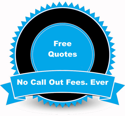 Free Quotes – No Call Out Fees. Ever
